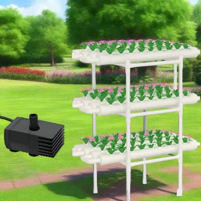 Potager Vertical - HydroTower™ - Blanc - Jardine Ta Vie